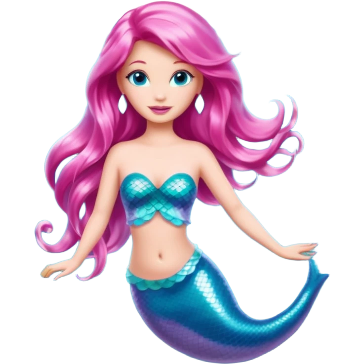 barbie merliah summers in her mermaid form emoji
