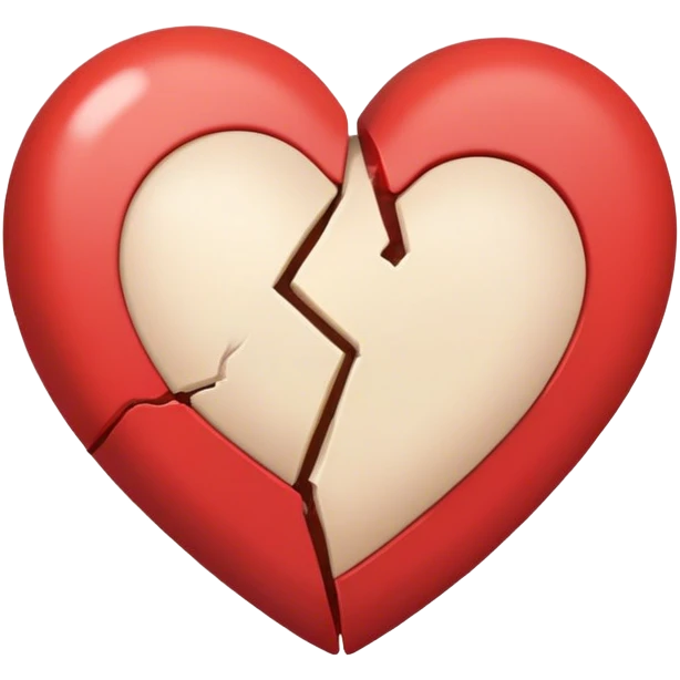 One half of a broken heart💔 emoji