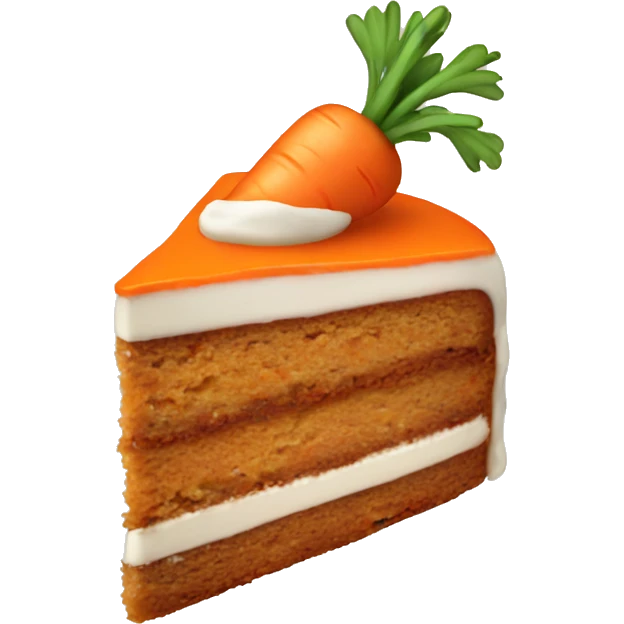 Carrot cake emoji