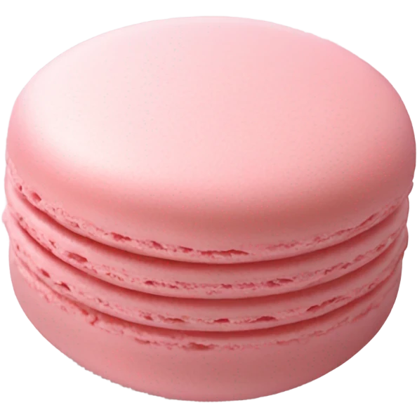 Soft Pink maccaron emoji