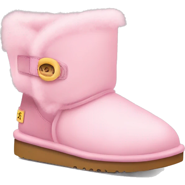 Babypink UGG shoes emoji