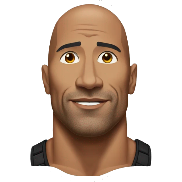 The Rock emoji