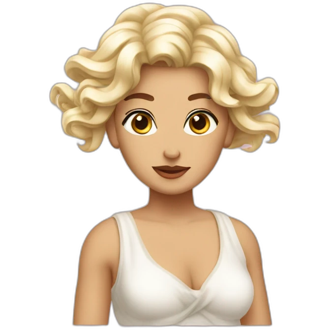 Piesces no Aphrodite emoji