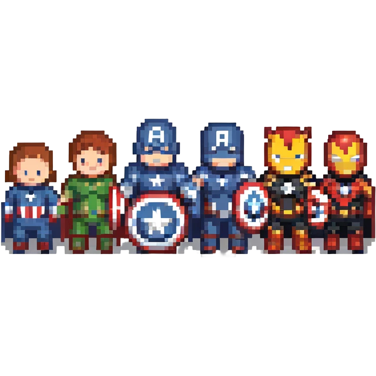 Avengers superhero team emoji