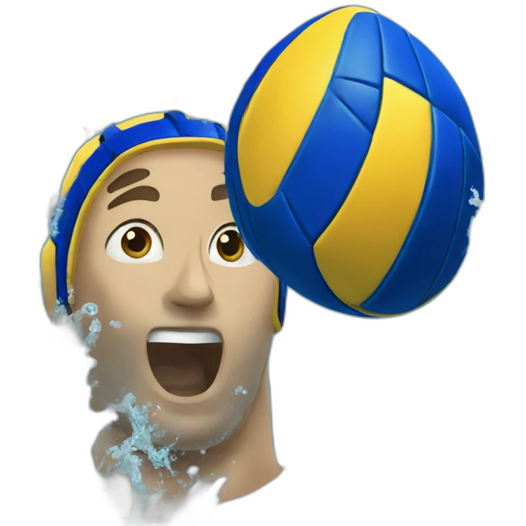 Water polo shot emoji