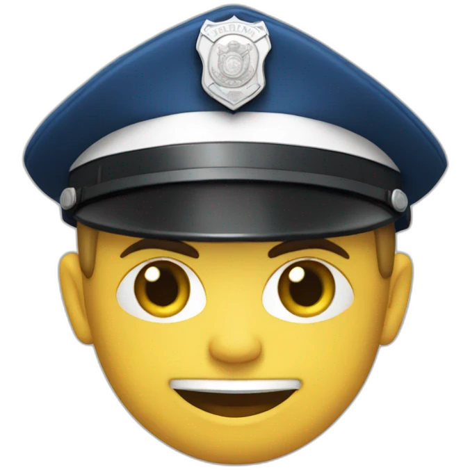 Police municipale marseille emoji