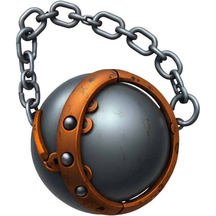 ball and chain emoji