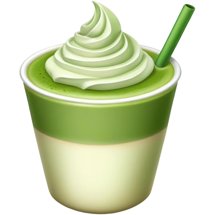 Matcha latte  emoji