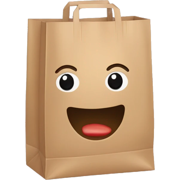 Grocery bag emoji