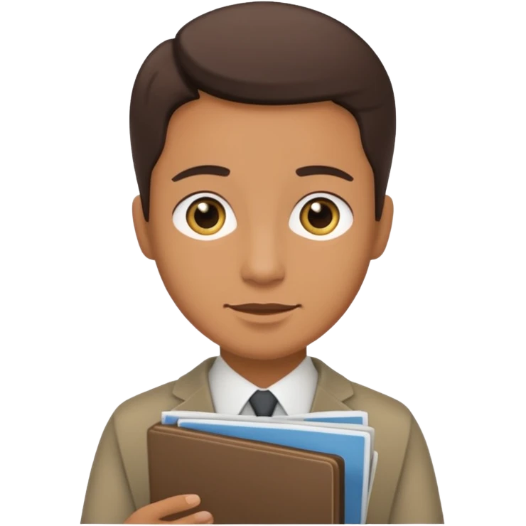 Testemunha de jeová com revista emoji
