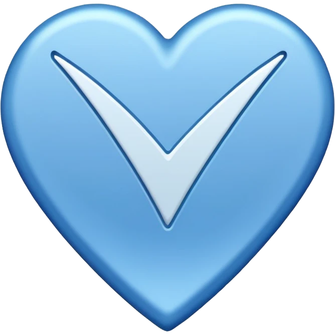 A blue tick that is white but has many sharp corners around it, but it is blue. emoji