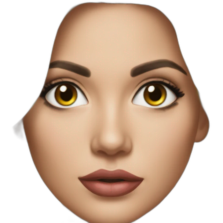Hyper realistic Clara Morgane emoji