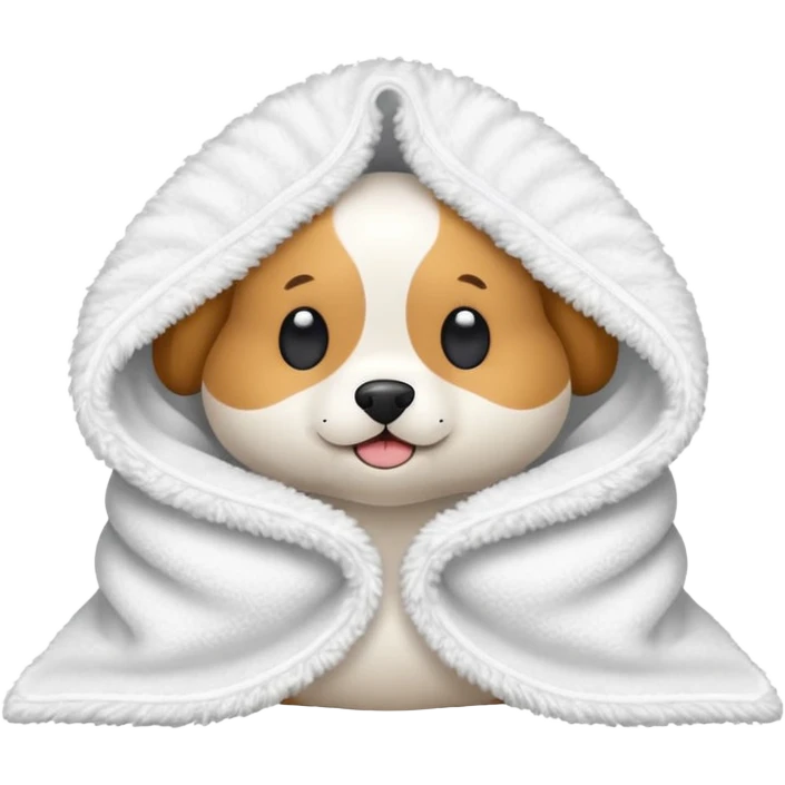 towel for pet emoji
