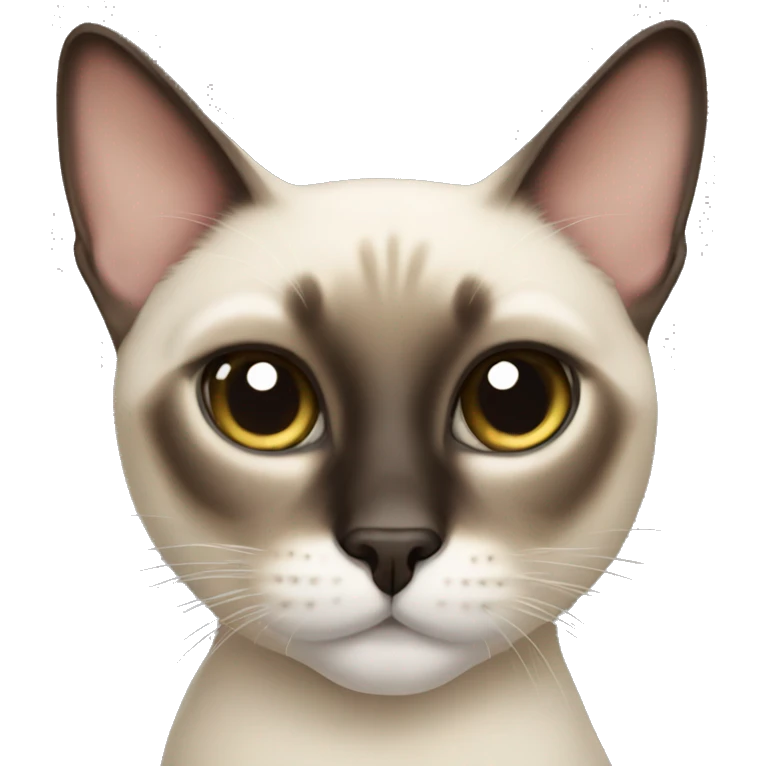 Siamese cat emoji
