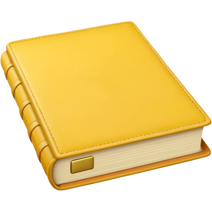 make a soft yellow book emoji emoji