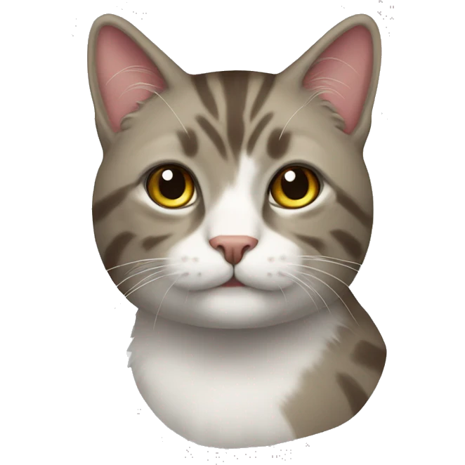 cat threecoloer emoji