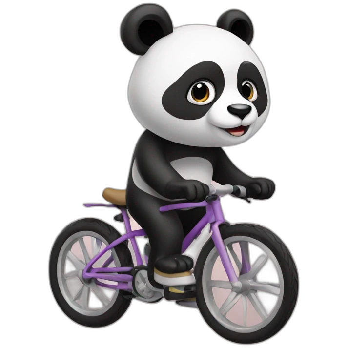 Panda make bike emoji