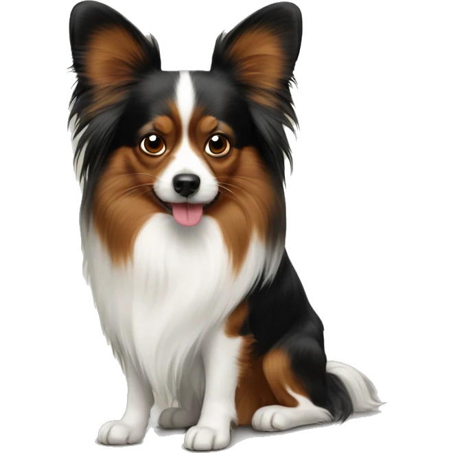 Papillon dog emoji