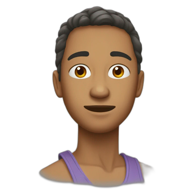 лиса людина з маленькою борідкою emoji