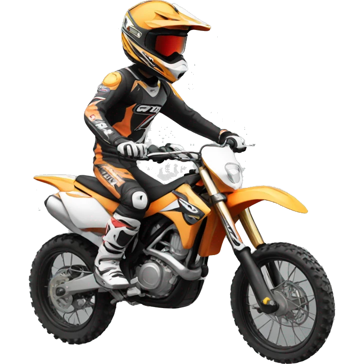 Moto cross emoji