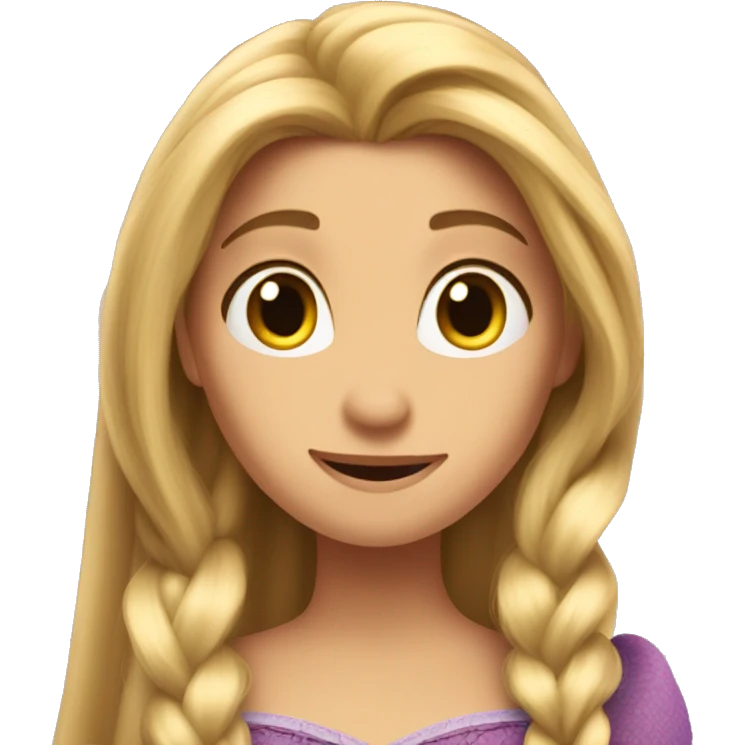 Rapunzel emoji