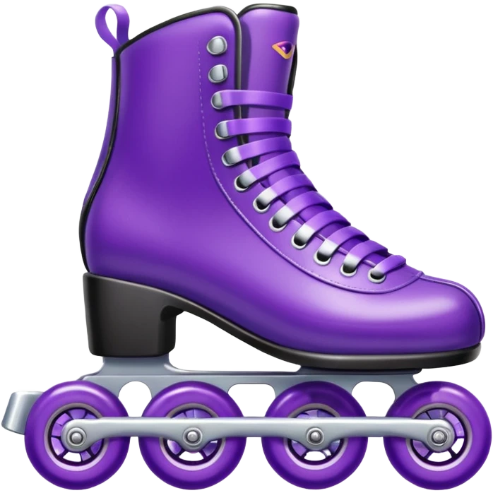 Roller Skates -purple emoji