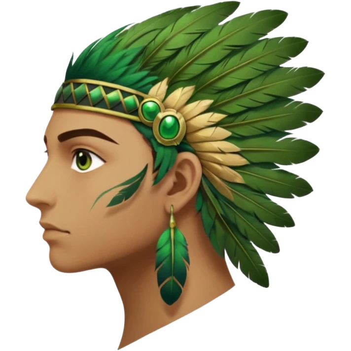 close up of just the eye at the side profile of the face of a green hawk that is looking away from the camera emoji