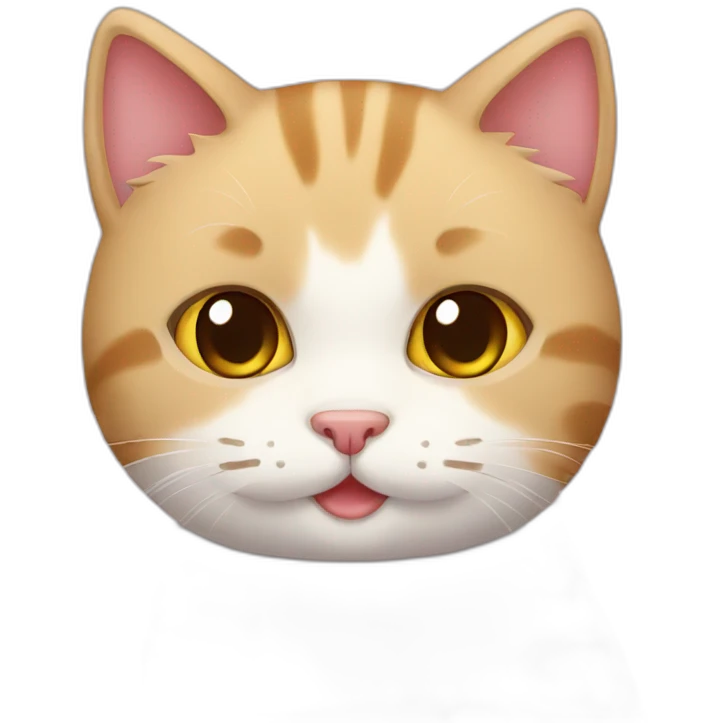 Cat kawaii emoji