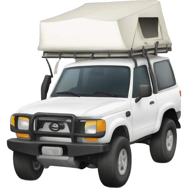 small white 4wd emoji