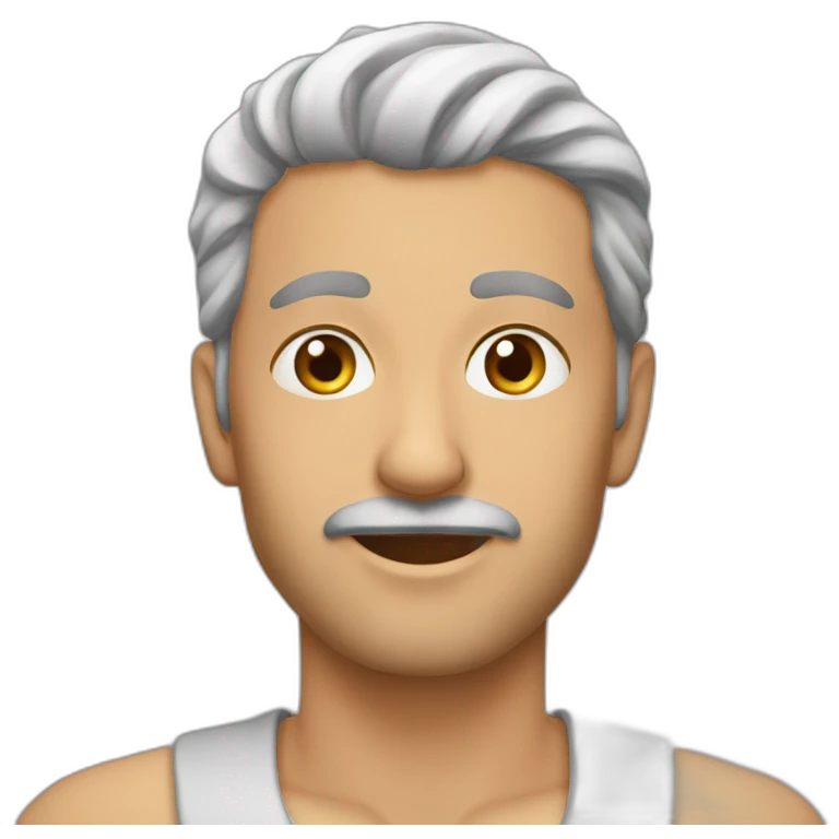 كلب بشعر لونه اصفر اسود يبكي emoji