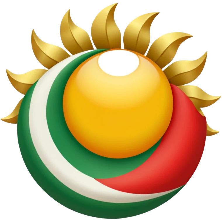 Kürdistan bayrağı  emoji