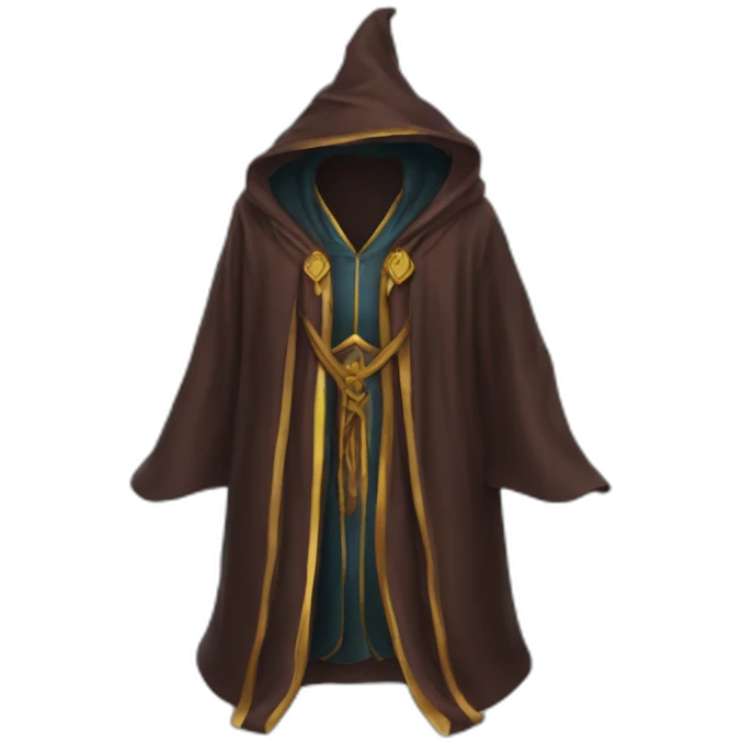 wizard robe emoji