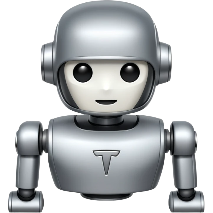 Tesla robot emoji