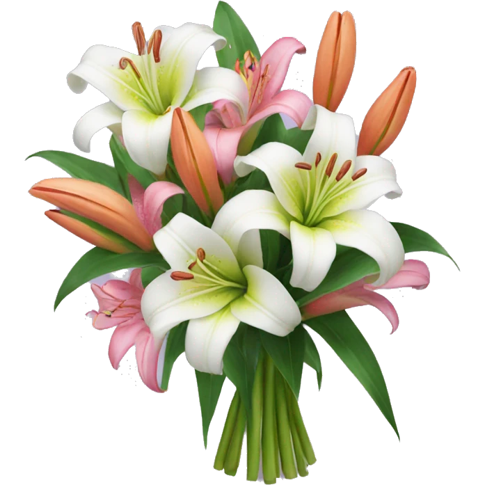 Lilly bouquet  emoji