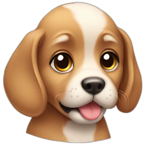 Cute-puppy emoji