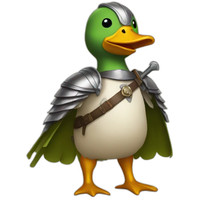 Duck knight emoji