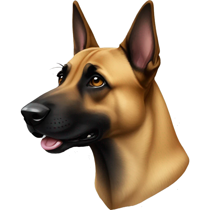 Malinois aboie emoji