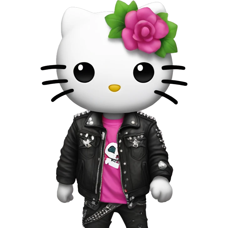 punk hello kitty  emoji