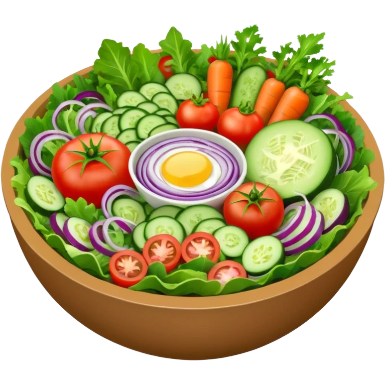 just salad bowl emoji