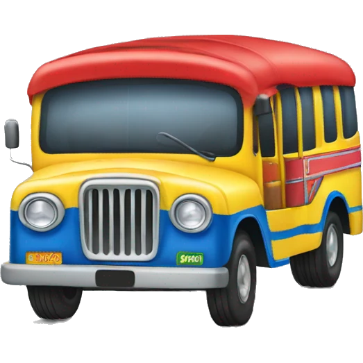 jeepney emoji