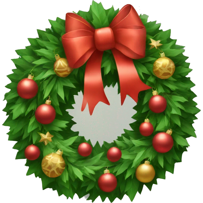 Christmas Wreath  emoji
