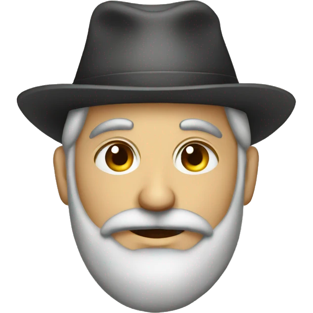Jewish man wearing a kipa emoji