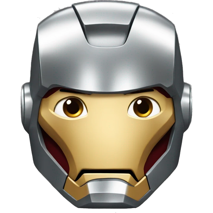 single instance of iron man emoji