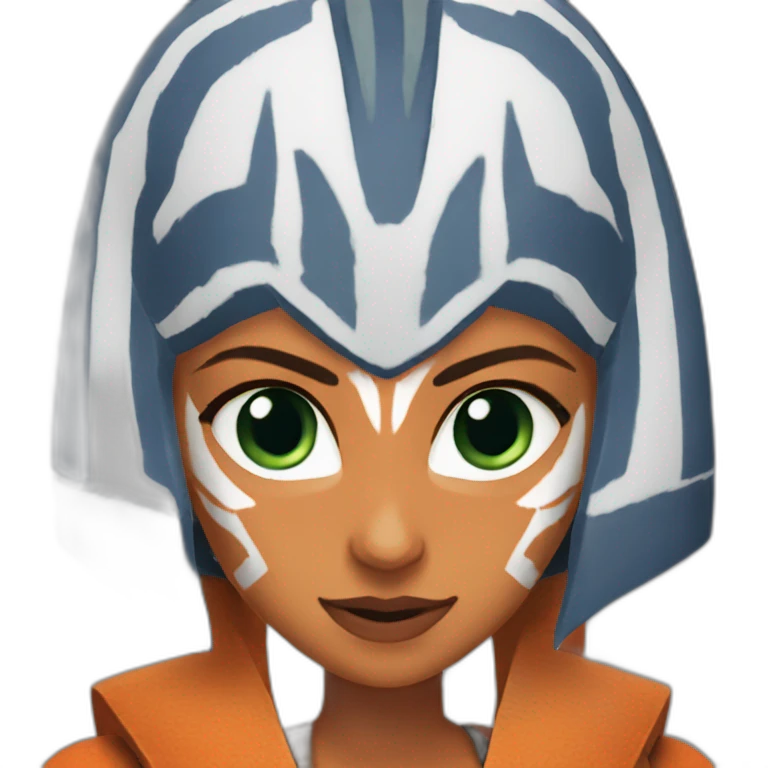 ahsoka tano face emoji