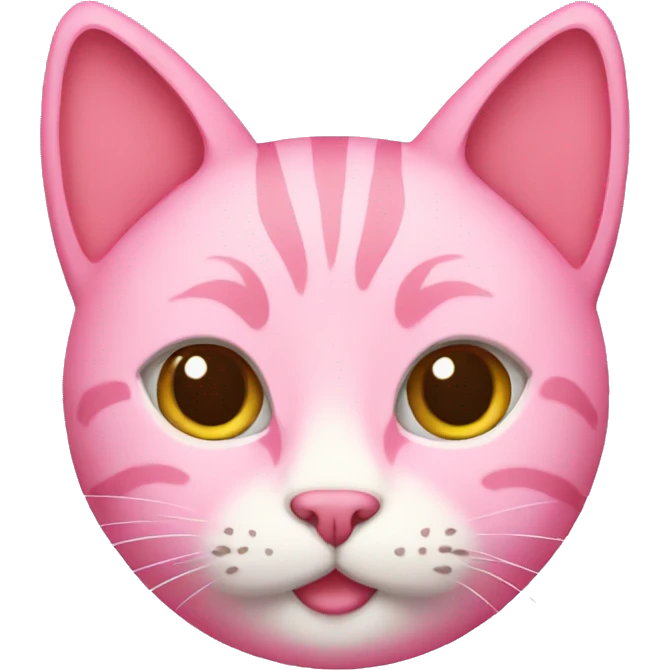pink cat emoji