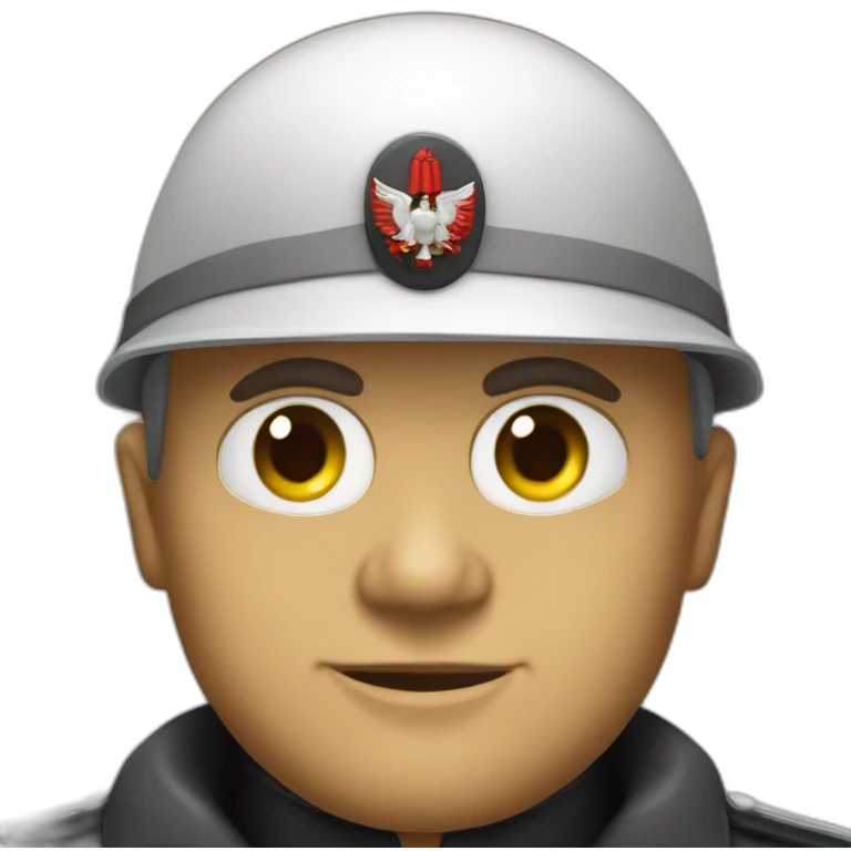 mussolini choqué emoji