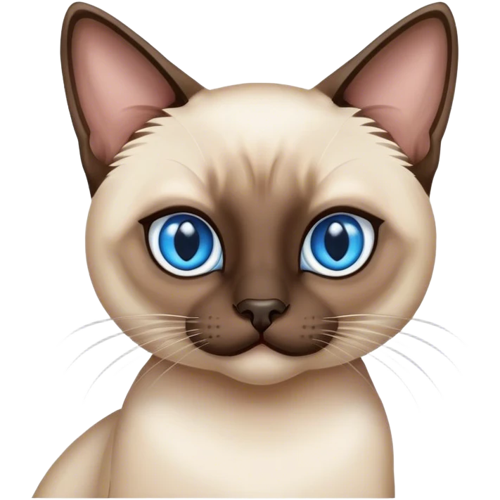 Siamese cat emoji