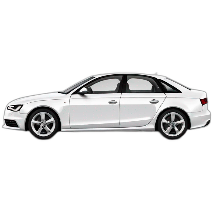 audi a4 white emoji