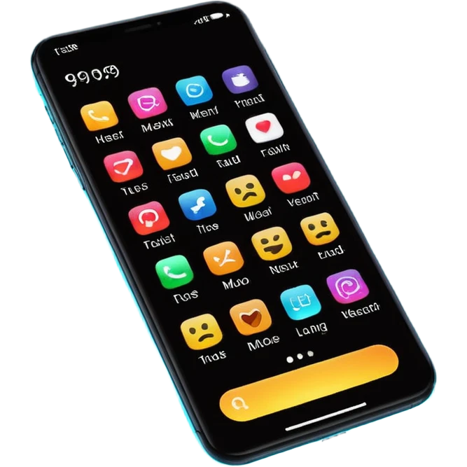 phone notification 999+ emoji