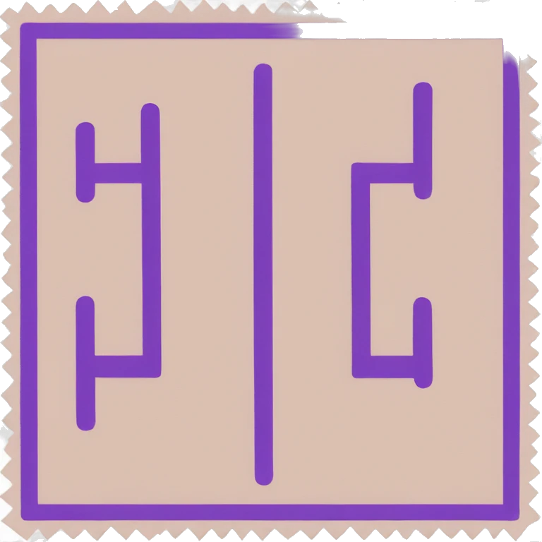 checkmark square purple emoji